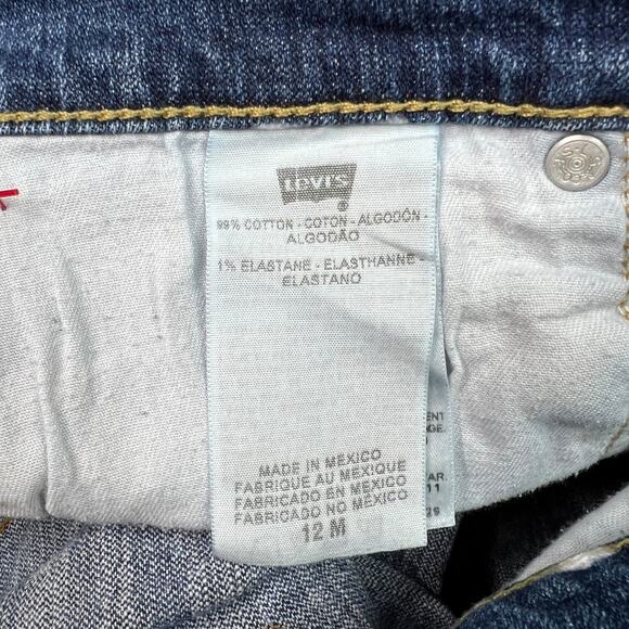 Levi’s Vintage Y2K 515 Bootcut Regular Fit Mid Rise Jeans Medium Wash Womens 12M - Picture 6 of 7